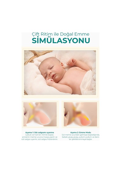 Fabcio Mamma Çiftli Giyilebilir Smart Göğüs Pompası