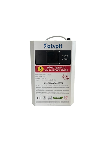 Dotvolt Volt Mn 1000 Va Monofaze Kombi Voltaj Regülatörü