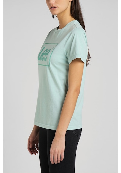 Lee Slim Fit Dar Kesim Bisiklet Yaka Kısa Kollu Tişört L44PUZUL Açık Yeşil Lee Slim Fit Dar Kesim Bisiklet Yaka Kısa Kollu Tişört L44PUZUL Açık Yeşil