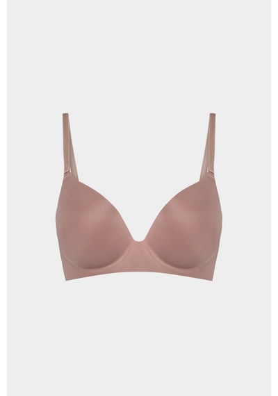 Auw Lazer Kesim Balenli Desteksiz Basic Sütyen - Ultifit Bronz