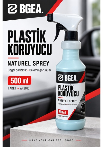 Bgea Plastik Koruyucu Naturel Sprey 500 Ml Torpido Ve İç Trim Bakım Ürünü