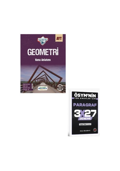 Okyanus 2027 Ayt Geometri Iceberg Konu Anlatımlı+ Evp Akademi Paragraf