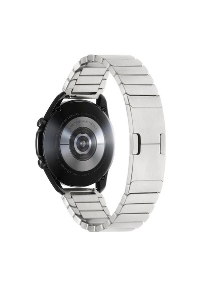 Xiaomi Amazfit Pace Uyumlu Krd-82 22mm Metal Tcg Kordon Gri