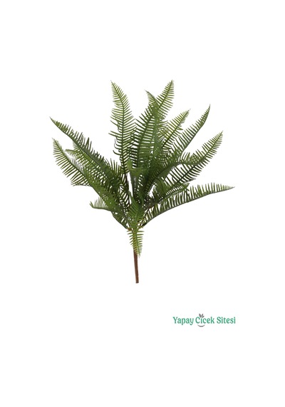Yapay Çiçek Sitesi Yapay Boston Sürgün Eğrelti Otu 44 Cm Yeşil