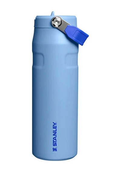 Stanley The İceflow Bottle Flip Straw 2.0 0.7l Pipetli Termos 10-11283-0509 Mavi