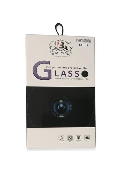 Apple İphone 14 Pro Max Bilvis Titan Kamera Lens - Gold Altın