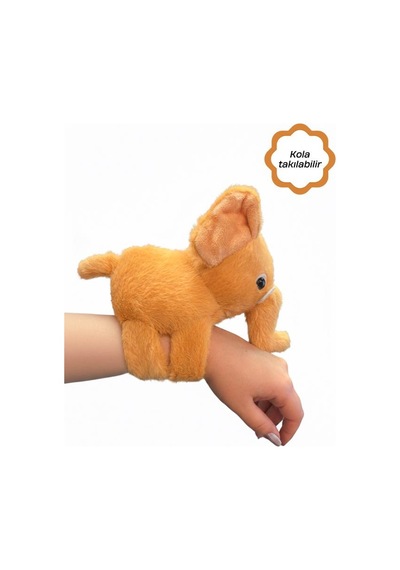 Kızılkaya Bileğe Takılan Peluş Fil 16 Cm 2505034 Çok Renkli