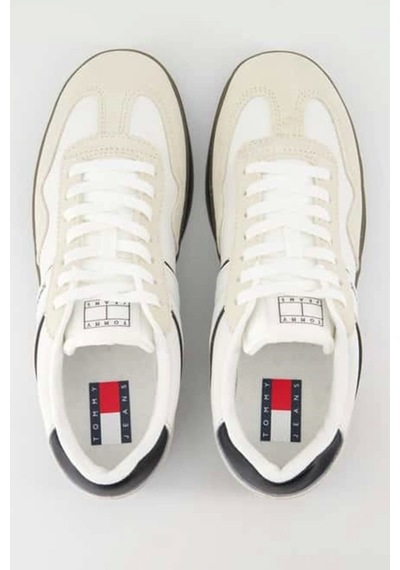 Tommy Hilfiger Tommy Jeans Erkek Beyaz Greenwich Süet Sneaker Beyaz