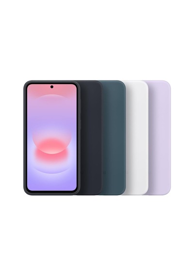 Galaxy A37 Silikon Kılıf - Koyu Yeşil Çok Renkli