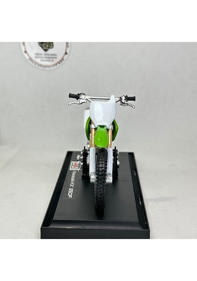 Kawasaki Kx 250f 1:18 Diecast Model Motosiklet Maisto Lisanslı, Metal Gövde, Standlı