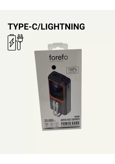 20.000 Mah Taşınabilir Şarj Cihazı Dijital Göstergeli Kablolu Powerbank Diğer 56990534