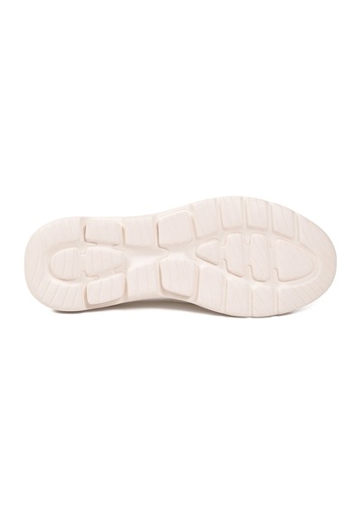 Noka Beyaz Fileli Hafızalı Rahat Tabanlı Önü Kapalı Kadın Sabo Terlik Nina G