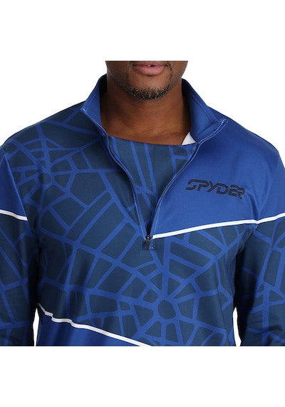 Spyder Spyder Vital 1/2 Zip Erkek Mavi İçlik Üst Z4