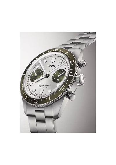 Oris Divers Sixty Five Chronograph 40.00 Mm Otomatik Saat 01 771 Gümüş 86745581
