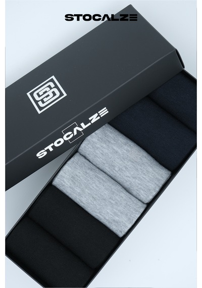 Stocalze Bambu Erkek Uzun Konç Dikişsiz 6'lı Düz Soket Çorap. Nefes Alan Ve Terletmeyen Erkek Bambu Çorap Siyah - Lacivert - Gri Stocalze Bambu Erkek Uzun Konç Dikişsiz 6'lı Düz Soket Çorap. Nefes Alan Ve Terletmeyen Erkek Bambu Çorap Siyah - Lacivert - Gri