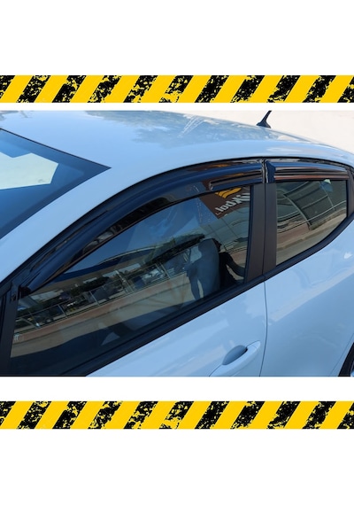 Renault Clio 5 Hb Mügen Cam Rüzgarlığı 2020 Sonrası 4 Lü Takım N11.5644