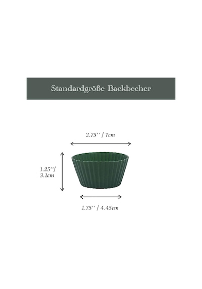 Muffin Pişirme Kalıbı 12 Adet Silikon Kek Kalıbı Cupcake Çikolata Ve Sade Kek 12 Adet Pastel