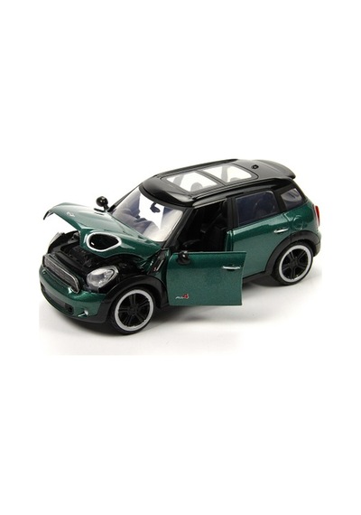 Motormax Mini Cooper S Countryman 1/24 Yeşil Model Araba