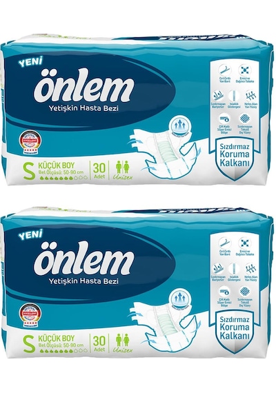 Önlem Yetişkin Hasta Bezi S 2 x 30'Lu