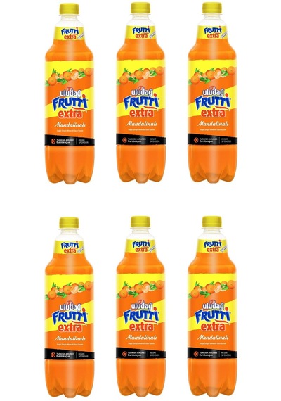 Uludağ Frutti Extra Mandalinalı 1 Lt X 6 Adet