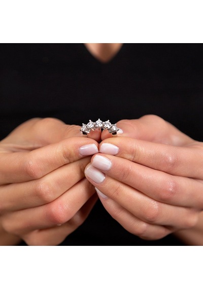 Starlight Diamond Pırlanta Montür Klasik Tasarım 925 Ayar Gümüş K (508649635)