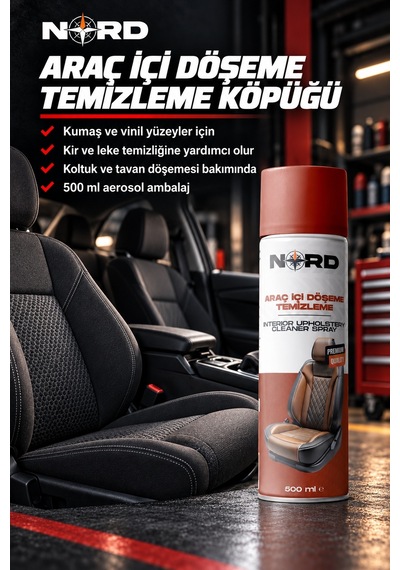 Nord Araç İçi Döşeme Temizleme Köpüğü 500 Ml