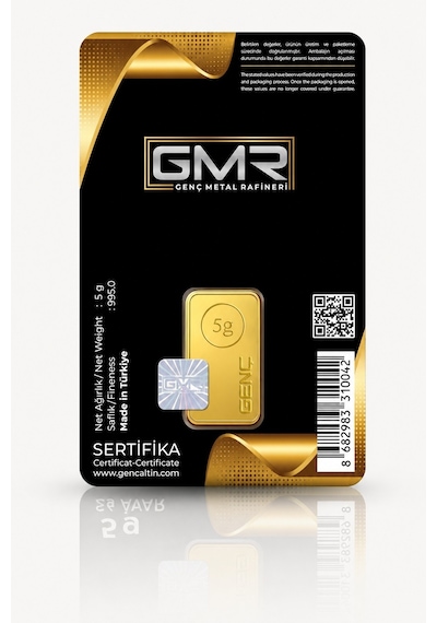 5 Gram Külçe Altın 24 Ayar