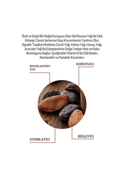 Roucou Bronzlaştırıcı Yağ Sprey 250 Ml