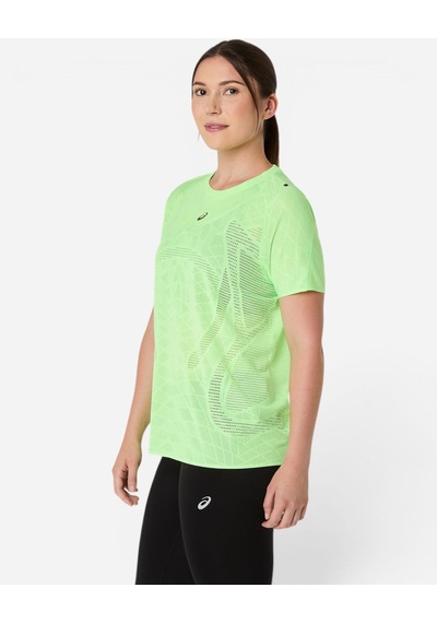 Asics Metarun Ss Top Kadın Yeşil Kısa Kollu Tshirt 2012d418-300