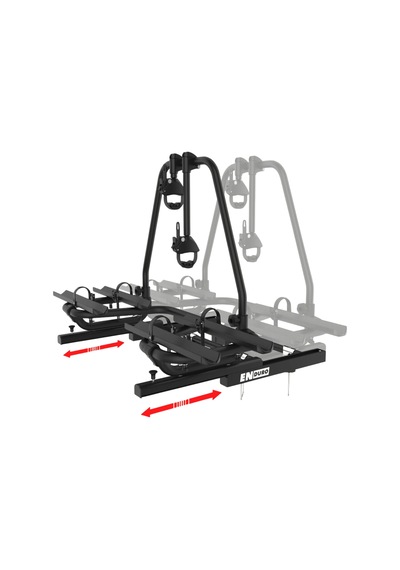 Enduro Bc260 Black Edition Kayar Sistemli Çekme Karavan Bisiklet Taşıyıcı E-bike Uyumlu