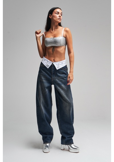 it's basic Kadın T.kot Rengi Skater Fit Kemer El İşlemeli Tasarım Denim Jean Kırmızı it's basic Kadın T.kot Rengi Skater Fit Kemer El İşlemeli Tasarım Denim Jean Kırmızı