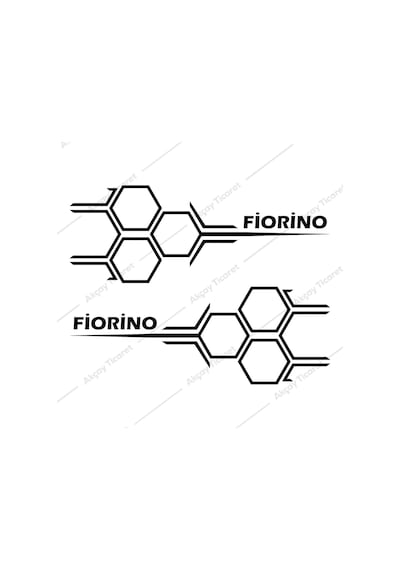 Fiorino Kapı Altı Sticker Fiat Fiorino Sticker Fiat Oto Sticker