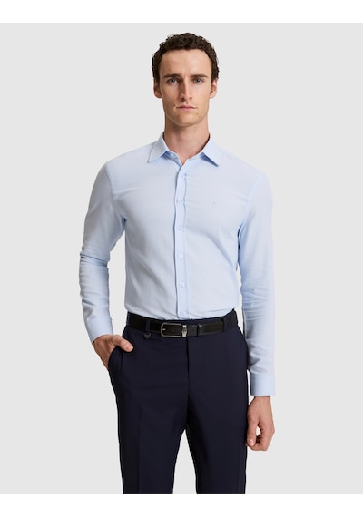 Pierre Cardin Erkek Açık Mavi Gömlek Desenli 50319944-vr003