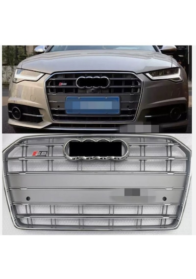 Audi A6 C7 Uyumlu S6 Panjur 2012-2014 Arası Uyumlu Gri