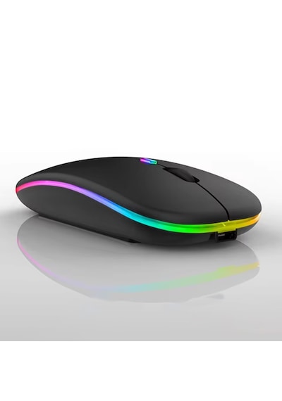 Forzacase FC750S 1600 Dpı Şarj Edilir 2.4 Ghz Rgb Bluetooth Kablosuz Mouse
