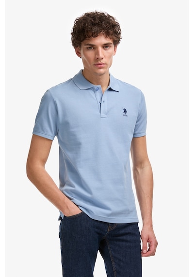 U.S. Polo Assn. U.s. Polo Assn. Erkek Mavi Tişört Basic 50322304-vr036