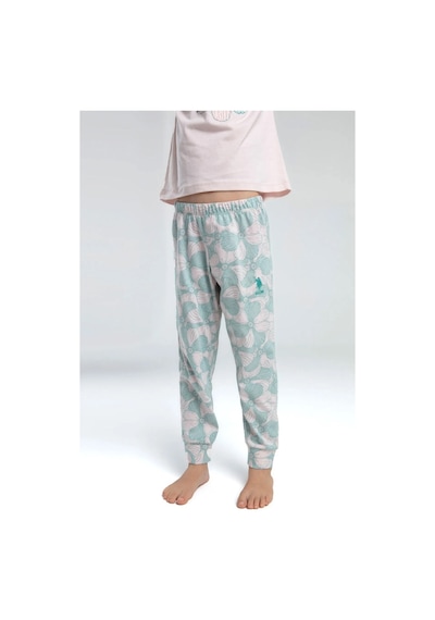 U.S. Polo Assn. U.s. Polo Assn Pijama Takımı Usb2077 Pudra