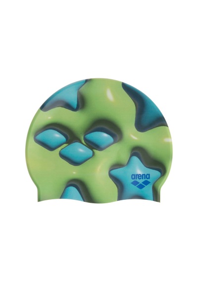 Hd Cap Star Shaped Silikon Yüzücü Bonesi Çok Renkli