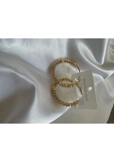 Halka Küpe Gold