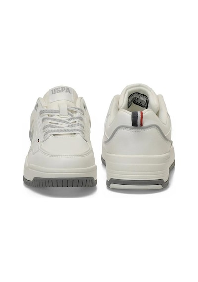 U.s. Polo Assn. 6p Zelda 6fx Beyaz Grı Kadın Sneaker Beyaz