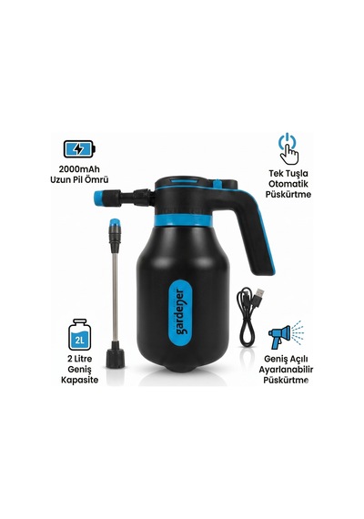 165512 Ps-2 Gardener Sarjlı Puskurtucu Pompa 2 Lt