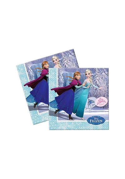 Karlar Ülkesi Frozen Elsa Lüks Doğum Günü Parti Seti 16 Kişilik Diğer