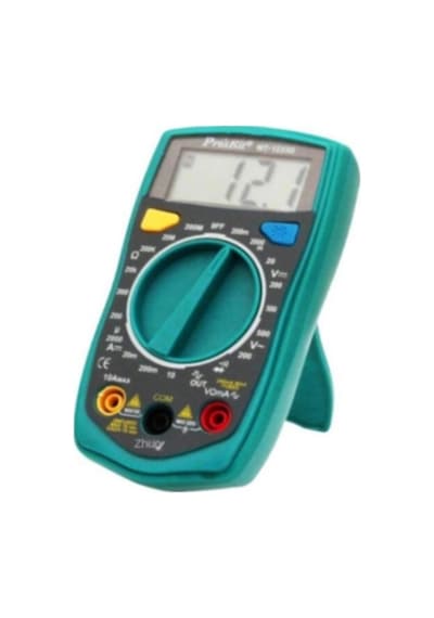 Proskit Mt-1233d Multimetre Mini Cep El Tipi Voltmetre Ampermetre Ac Dc Voltaj Akım Direnç Diyot Buz