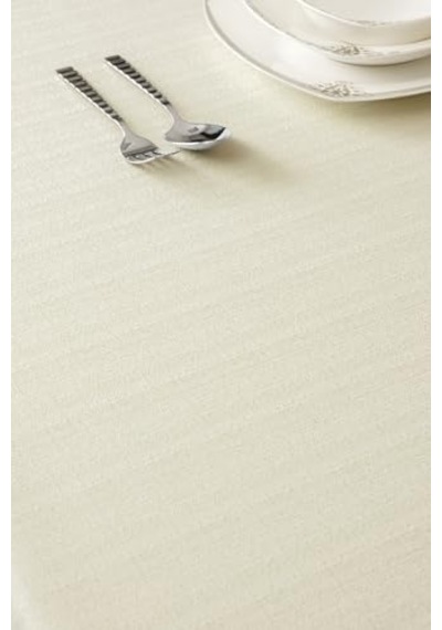 Kare Masa Örtüsü Ekru 150cm Diğer
