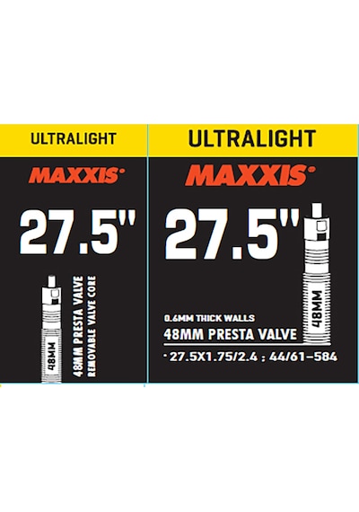 MAXXIS ULTRALIGHT TUBE 27.5X1.75/2.40 48mm PRESTA İÇ LASTİK
