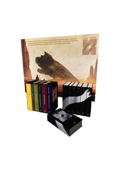 Dune Serisi Kutu Set 6 Kitap Ciltli + Dune Mesihi + Dune