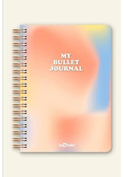 Noktalı Bullet Journal Pro Defter Aura A5 103 Ivory