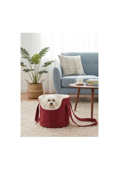3.1 Phillip Lim Milano Kedi Köpek El Omuz Taşıma Çantası, Evcil Hayvan Seyahat Çantası, Kırmızı 0233 Orangeblue Cat