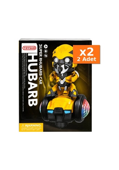Sesli Müzikli Dans Eden Robot 17138 - 2 Adet Aynı Ürün, X2 Paket