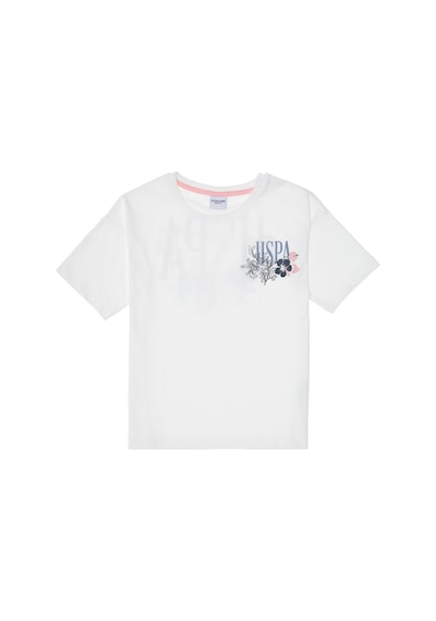 U.s. Polo Assn. Kız Çocuk Beyaz Pijama Takım 50312453-vr013 Beyaz